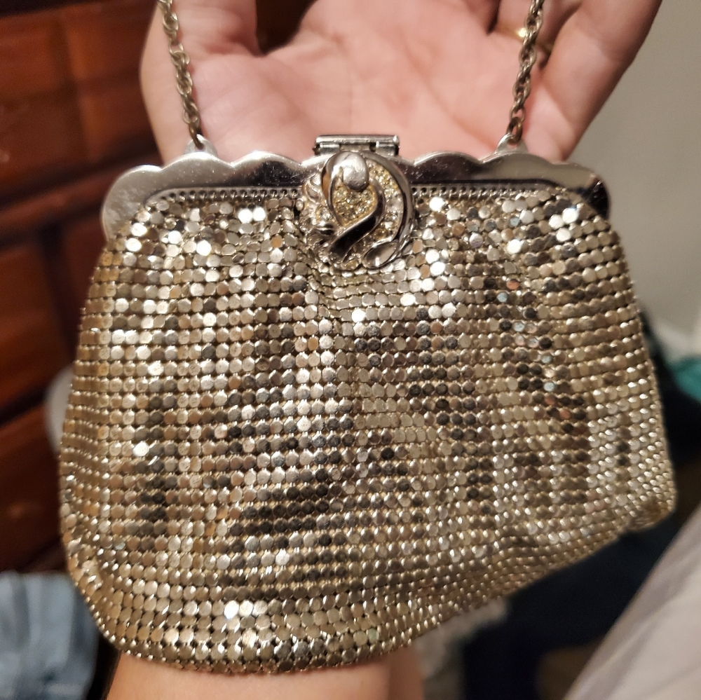 Vintage Whiting and Davis purse